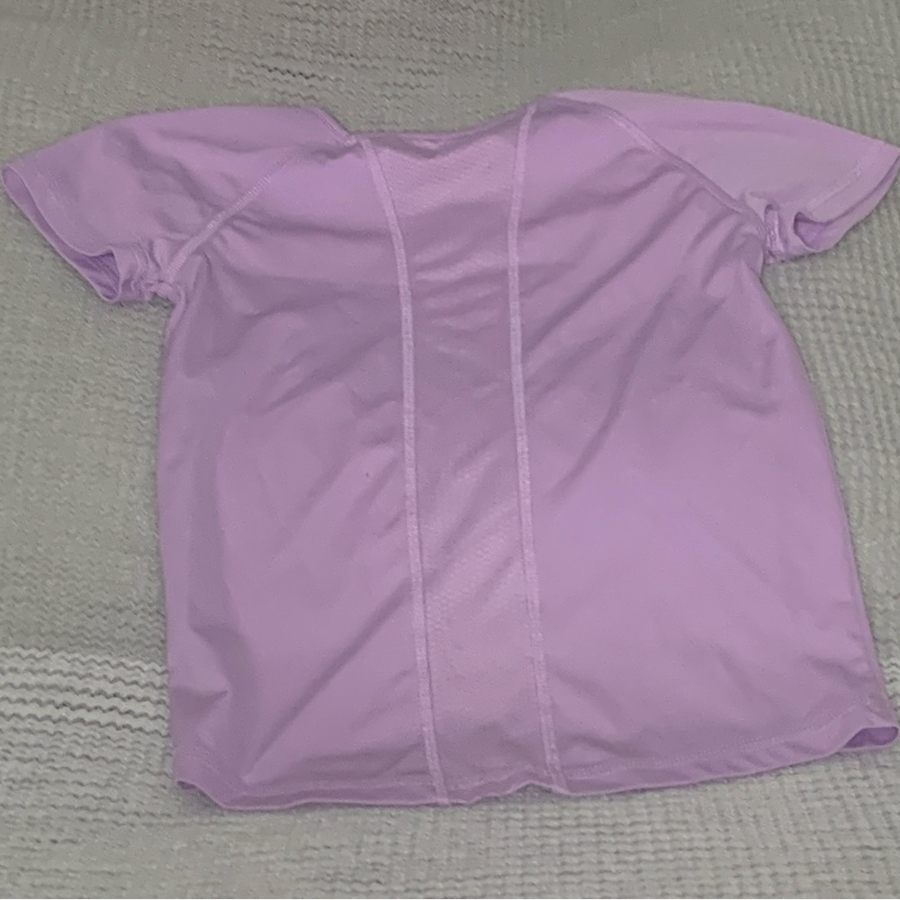 Lavender Kids Blouse size 6 girl cozy top.